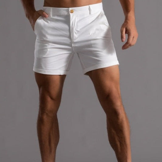 Moderna Slim-Fit Chino-shorts för män – Emil