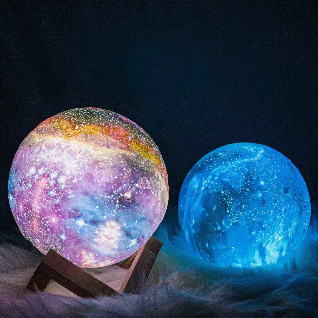 Nattlampa med stjärnhimmel och touch-kontroll - Orion