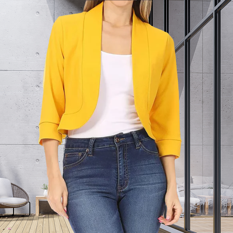 Kort höstblazer för dam – Marielle