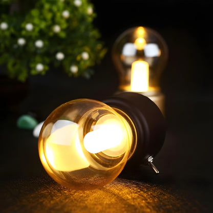 Bärbar retro bordslampa - LumiRetro