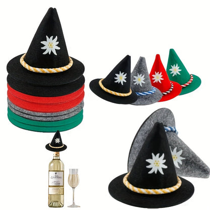 Oktoberfest miniflaskdekoration, 2-pack (8 stycken vardera) – EdelweissHütl Oktoberfest 2026