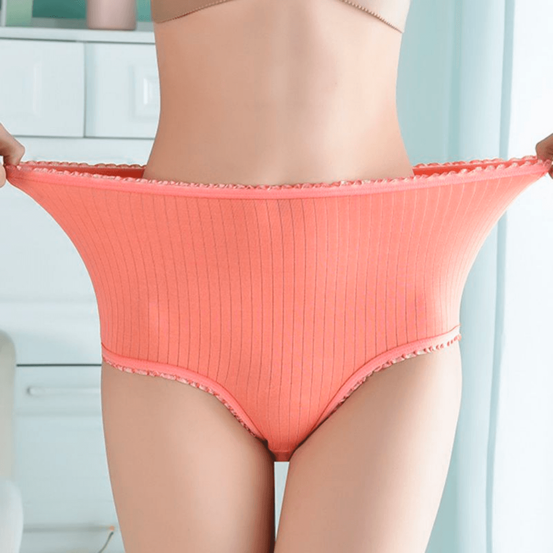 Snyggt underklädespaket med hög midja – Camille (8-pack)