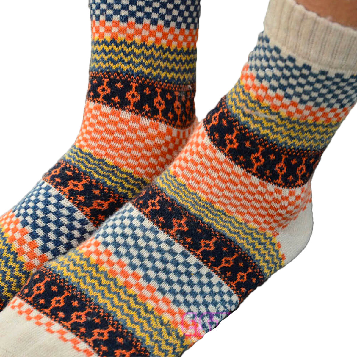 4-pack vintage-höststrumpor – Norrljus