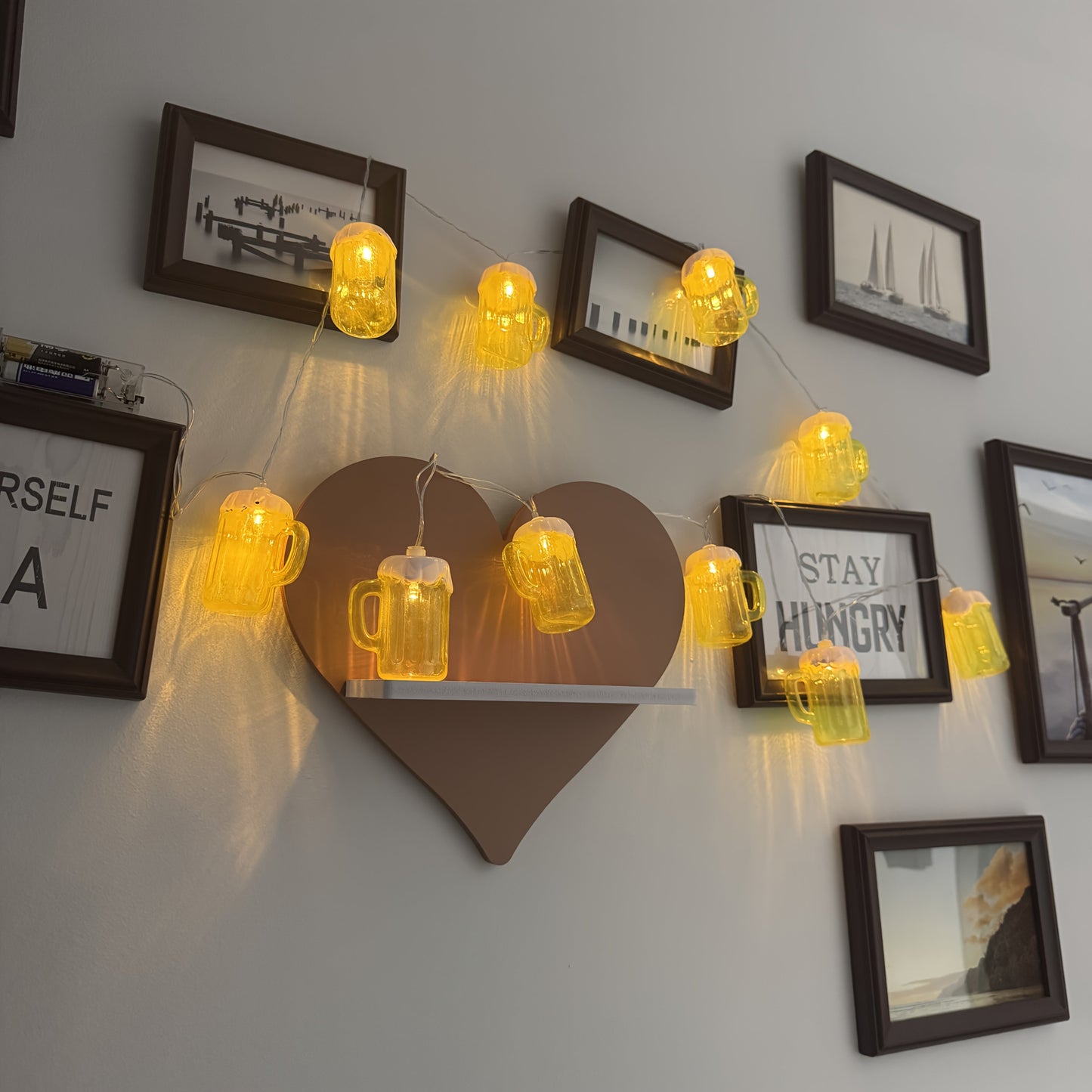2 stycken LED ölkrus ljusslinga – LichterBier Oktoberfest 2025