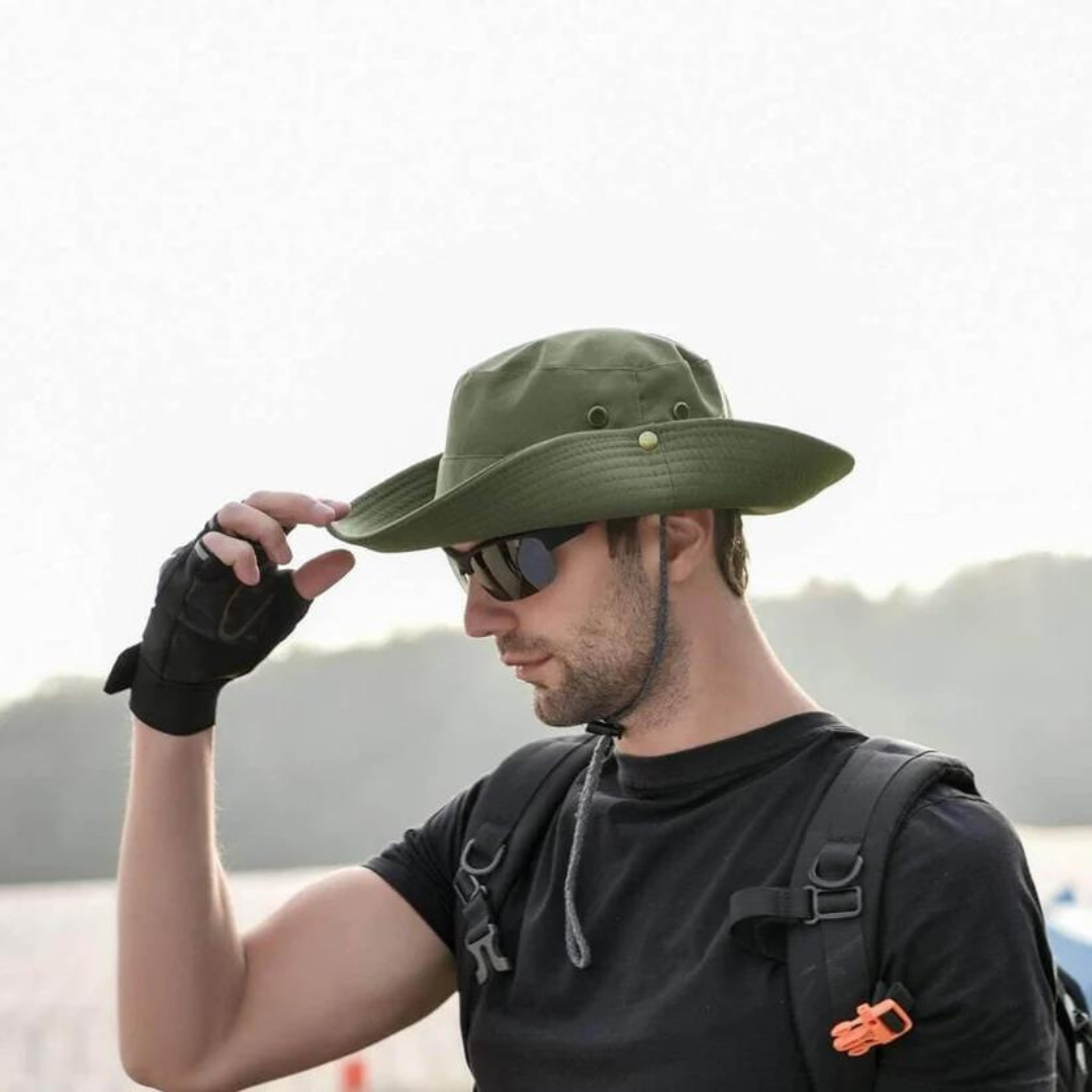 Buckethatt för utomhusbruk med UV-skydd – Stormtrail