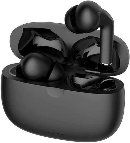 True Wireless-hörlurar med brusreducering, Bluetooth 5.0 och trådlöst laddningsfodral – Sonetra