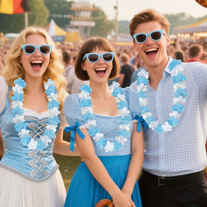 24 stycken Oktoberfest-dekorationskedjor – BavariaBlüten Oktoberfest 2026