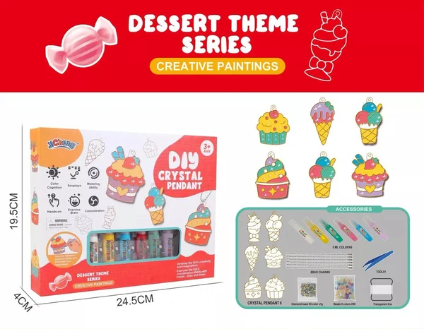 DIY-kreativset med kristaller för barn – köp 1, få 1 gratis