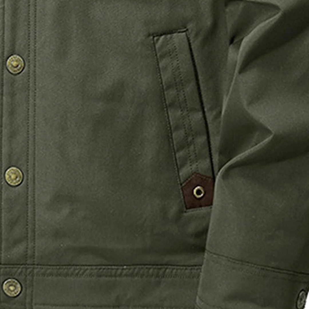 Herrarnas outdoor-vinterjacka – fodrad med ullfoder – Danny