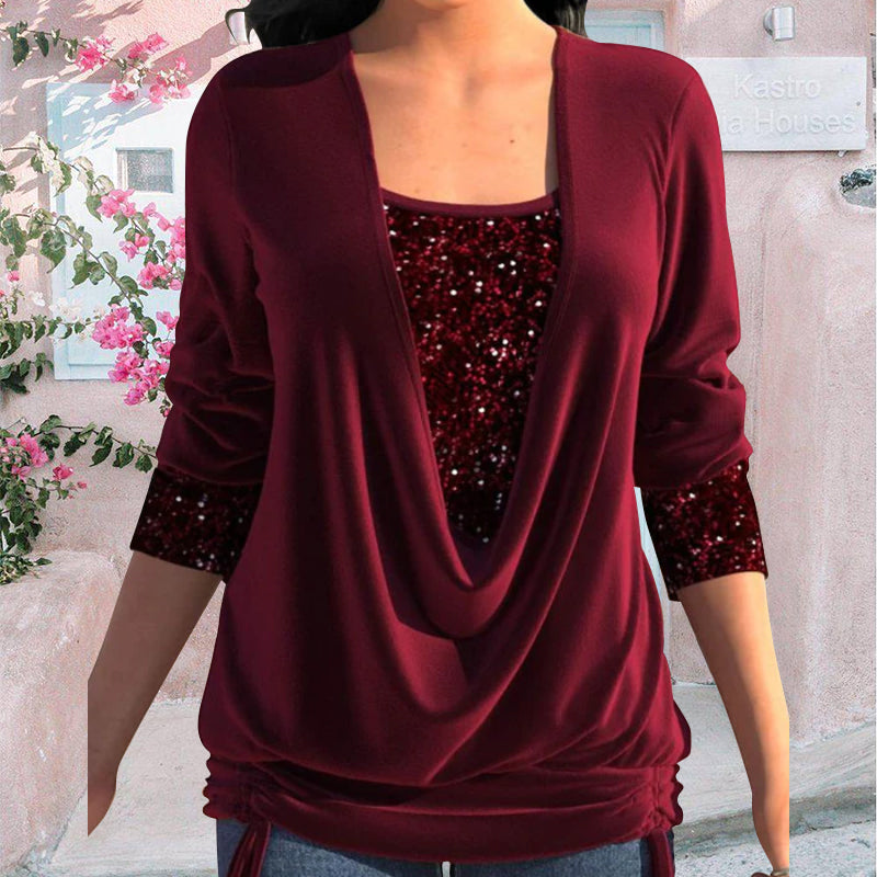 Hösttrendblus för damer – Elin