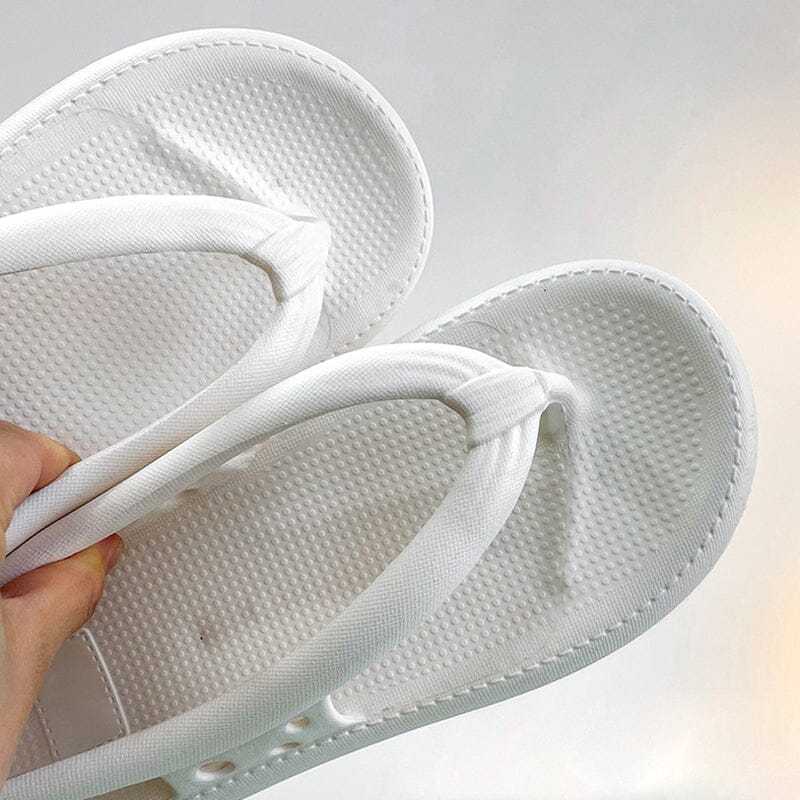 Bekväma, ultralätta, vattentåliga och vikbara sommarsandaler med tår – Eva