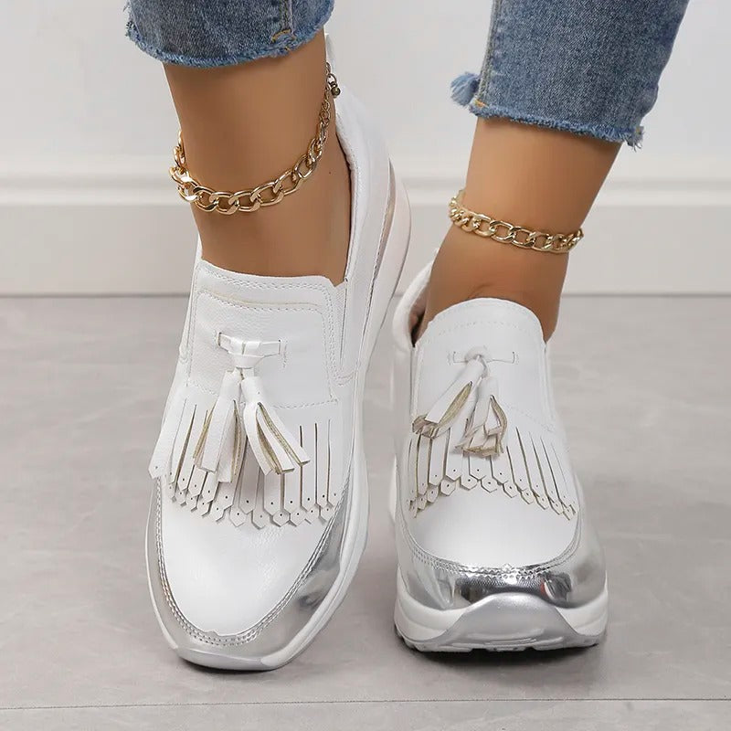 Andningsbara damsneakers med tidlös stil – Isabella