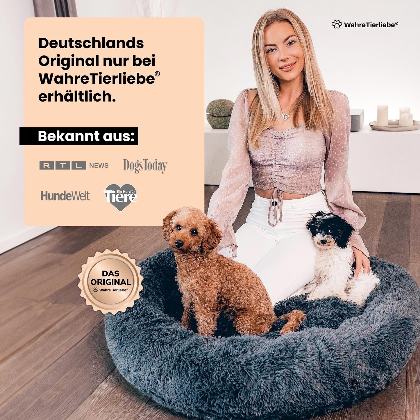 Hundsäng Fluffy Plus - Originalet