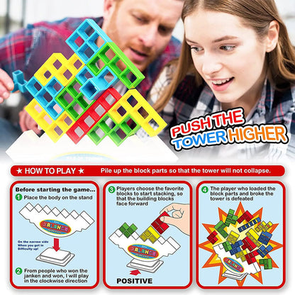 Set med stapelspel – StackaTrix