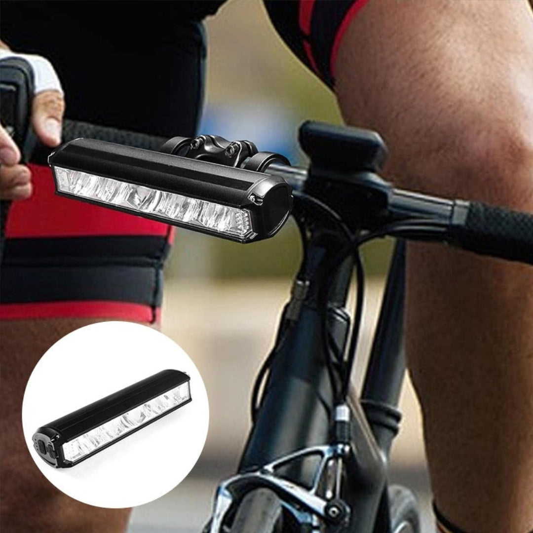Superljus 180° cykelbelysning med integrerat batteri – Luminor