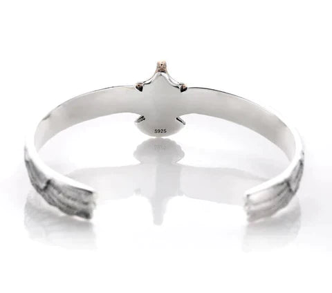 Silberarmreif 925, offenes Design, minimalistischer Schmuck, elegantes Accessoire für Damen.