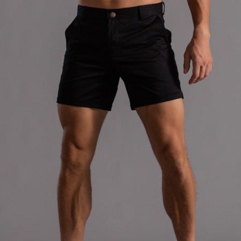 Moderna Slim-Fit Chino-shorts för män – Emil