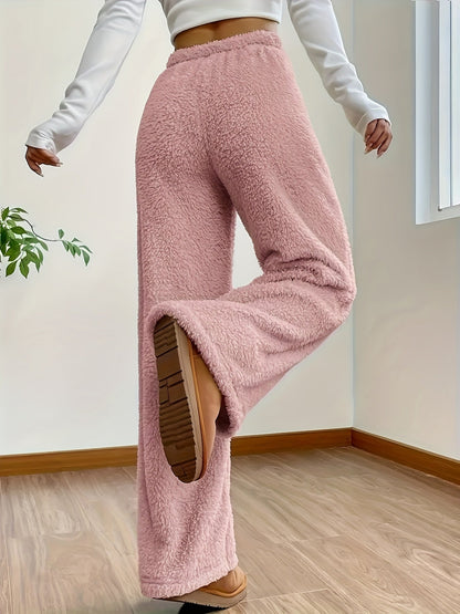 Mjuk Teddy Sherpa-loungebyxa för damer – Noémie Vintermagi-utgåva