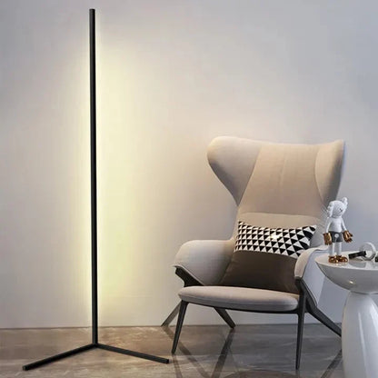 Dimmable LED Corner Floor Lamp with Remote Control 6