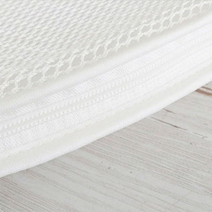 Polstrad babygymmatta i bomull med djurmotivbroderi - 80 cm