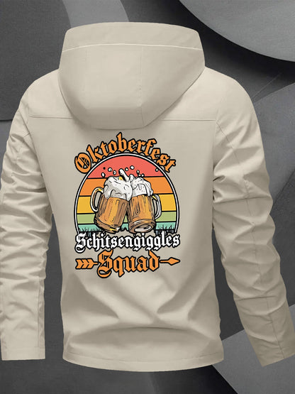 Vindjacka med huva – Markus Oktoberfest 2026