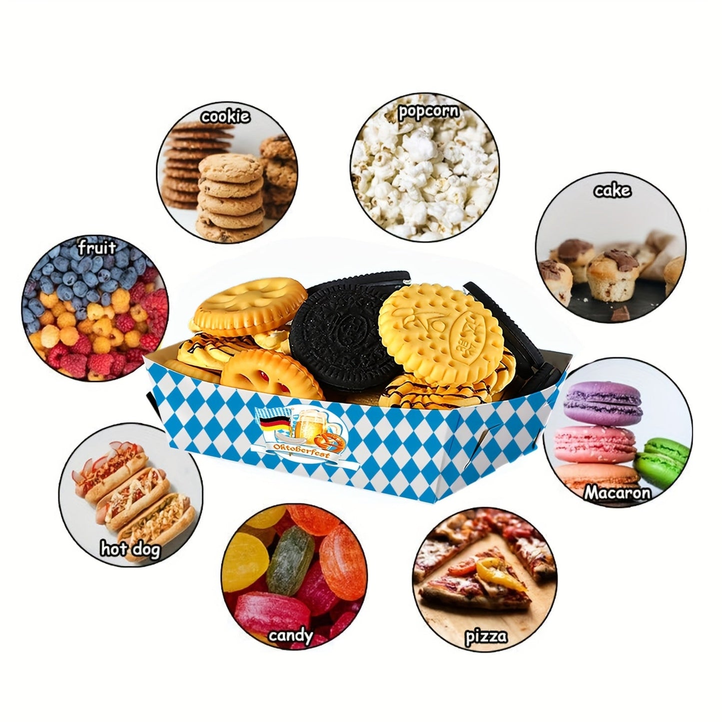 Pappersskålar för snacks, set (2×20 stycken) – WiesnBox Oktoberfest 2026