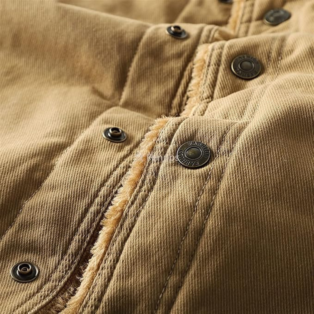 Herrarnas outdoor-vinterjacka – fodrad med ullfoder – Danny