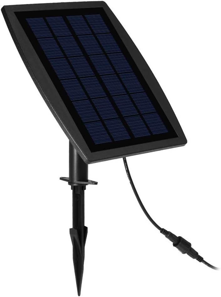 Solcellsdrivet luftpumpskit 2,5 W med slangar och stenar