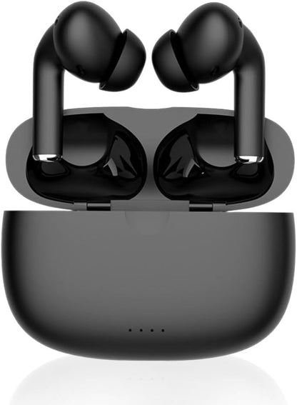True Wireless-hörlurar med brusreducering, Bluetooth 5.0 och trådlöst laddningsfodral – Sonetra