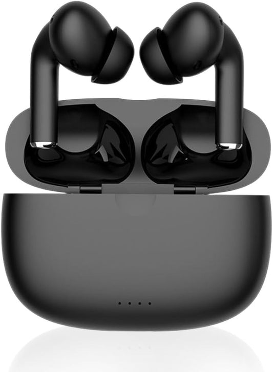 True Wireless-hörlurar med brusreducering, Bluetooth 5.0 och trådlöst laddningsfodral – Sonetra