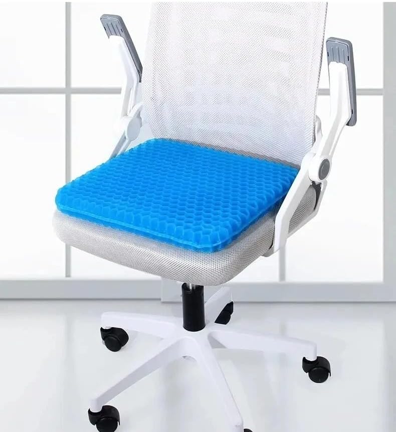 Extra tjock kylande och lindrande gel-sittdyna (1+1 GRATIS)