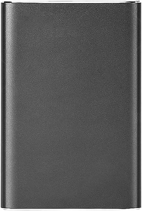 Bärbar 1 TB USB 3.0-hårddisk med metallhölje och snabb överföring – Dravero