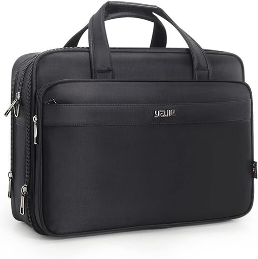 Canvas laptop- och business-toteväska för herr