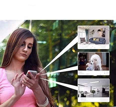 Trådlös 1080P Mini WiFi säkerhetskamera - SecureView