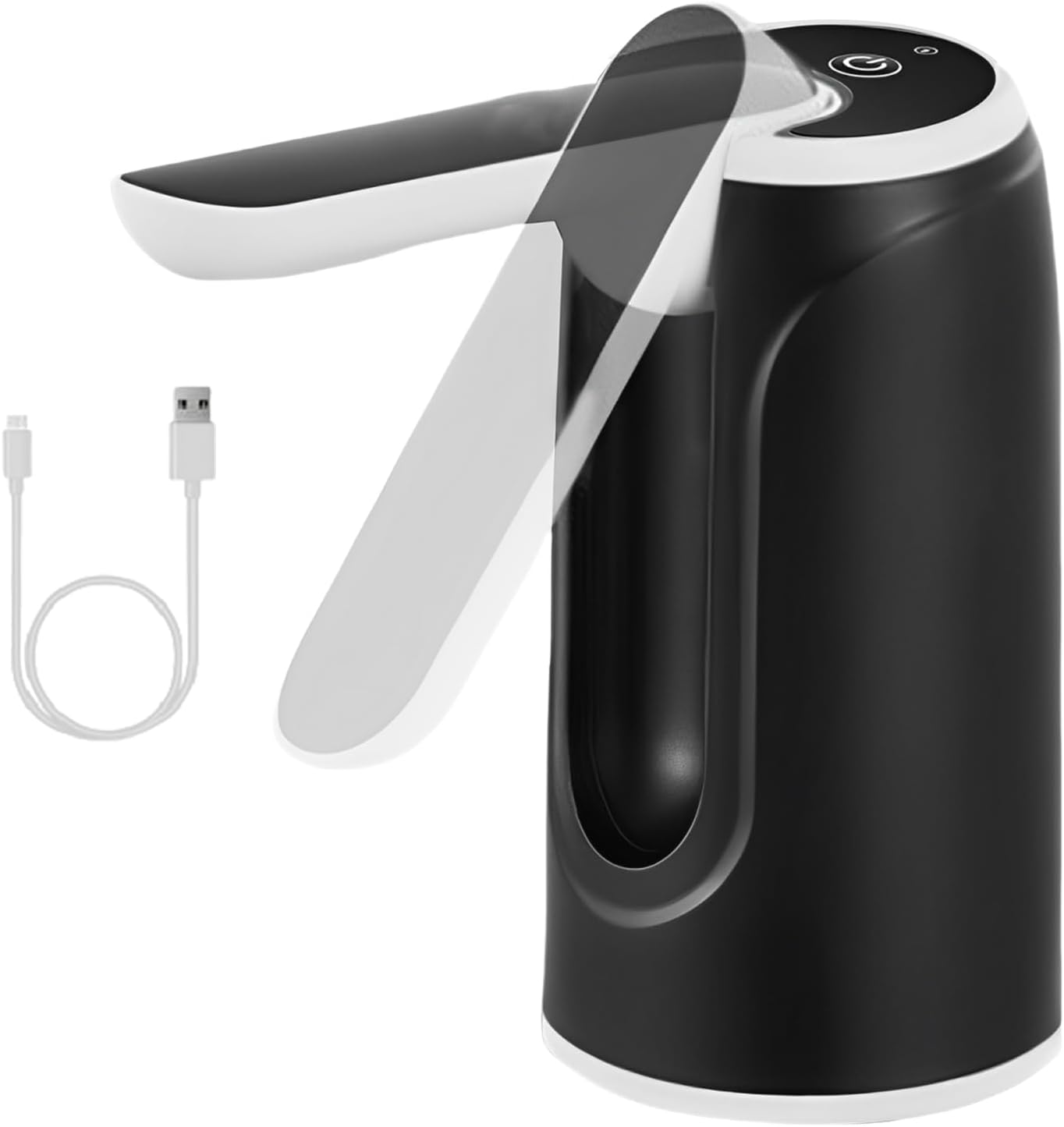 Bärbar vattendispenser, uppladdningsbar via USB – Hydravo (1+1 GRATIS)