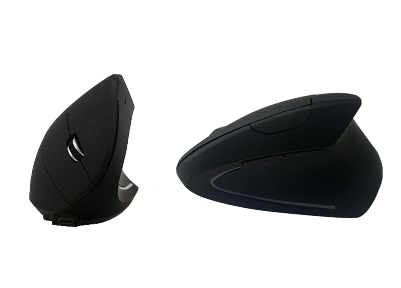 Uppladdningsbar ergonomisk vertikal trådlös mus – Elvion