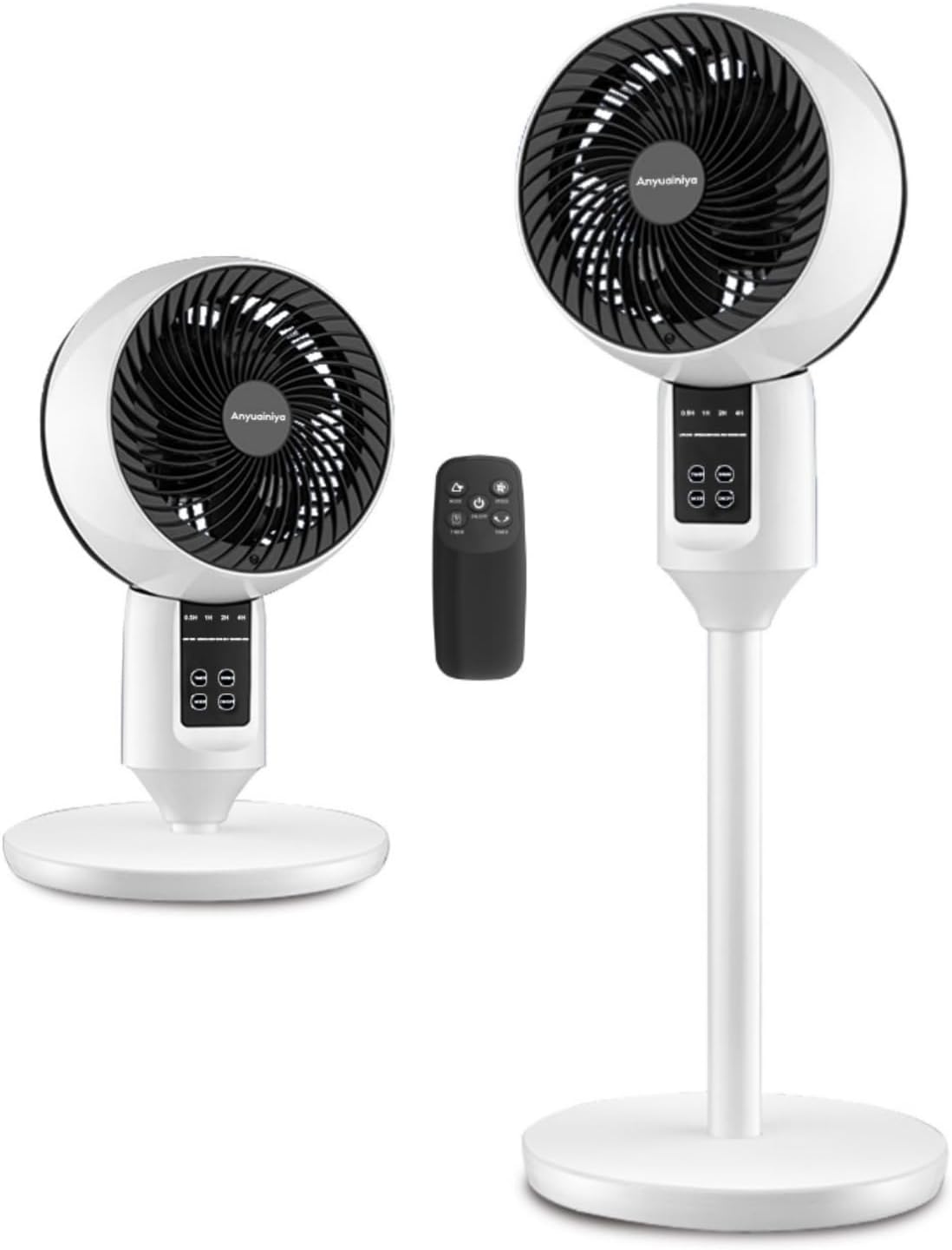 Justerbar golvfläkt med 3D-oscillation – Aerion