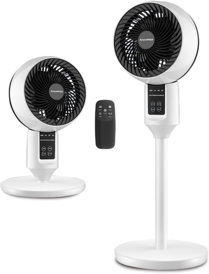 Justerbar golvfläkt med 3D-oscillation – Aerion