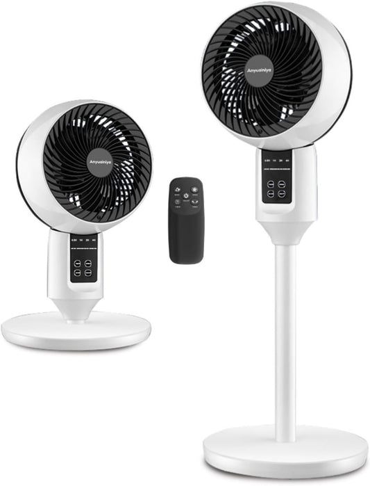 Justerbar golvfläkt med 3D-oscillation – Aerion