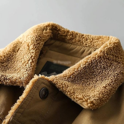 Herrarnas outdoor-vinterjacka – fodrad med ullfoder – Danny