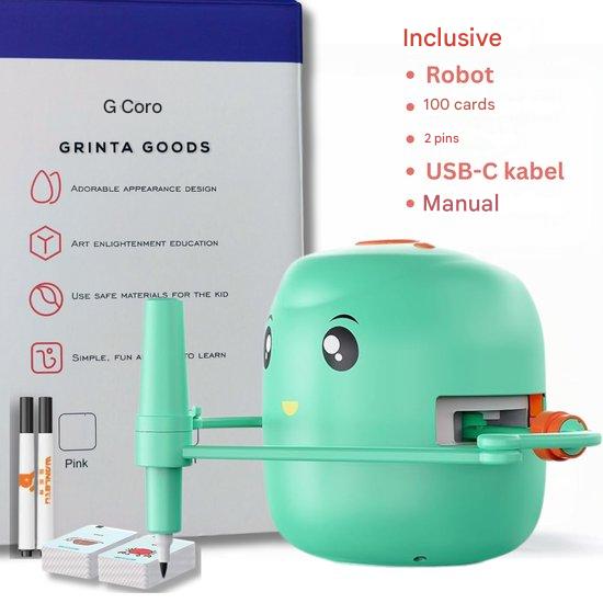 Tecknarrobot med läromedel – Kreativt tecknande för barn