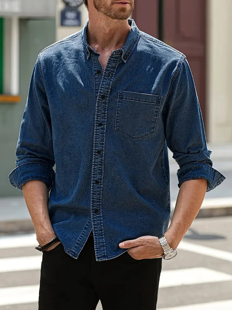 Höst Denim Herrskjorta – Milano