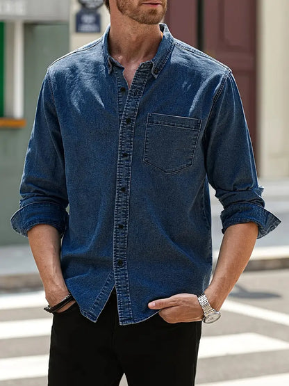 Höst Denim Herrskjorta – Milano