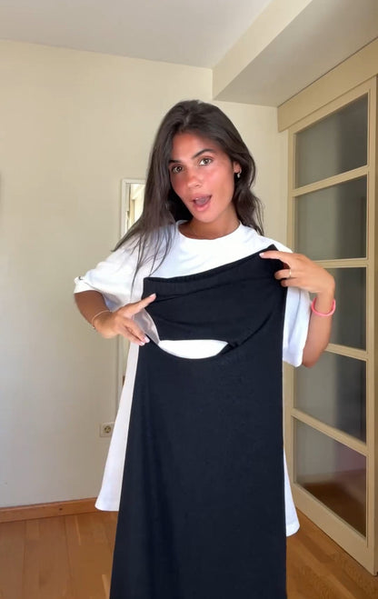 Trendy bandeau sommarklänning med stretchpassform – Viviane