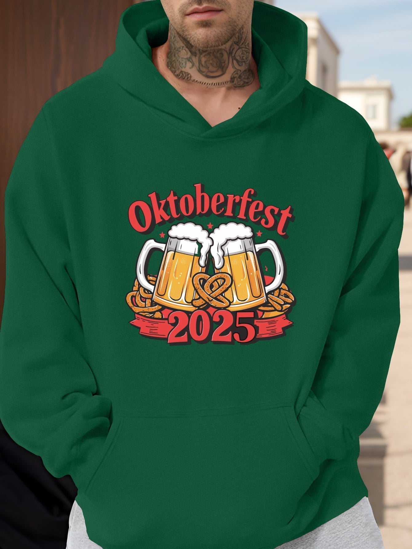 Festlig hoodie för herr – Ludwig Oktoberfest 2026