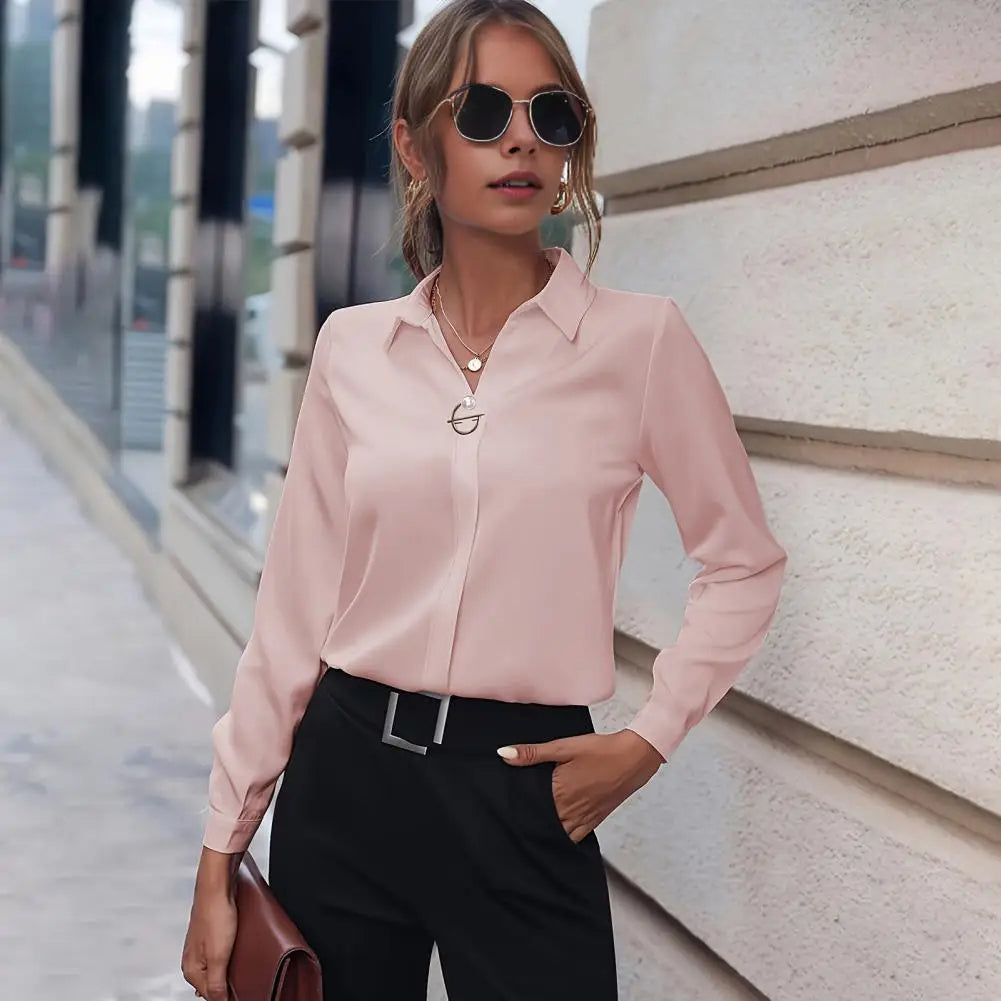 Elegant chiffontopp för damer - Amélie