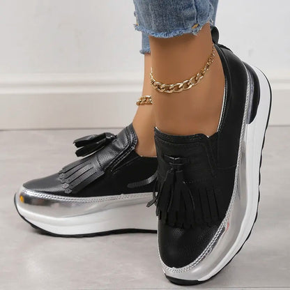 Andningsbara damsneakers med tidlös stil – Isabella