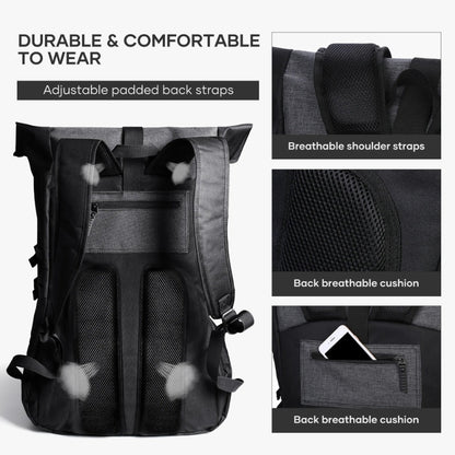 Multifunktionell 35L Ryggsäck för Sport & Resor – SportsPro