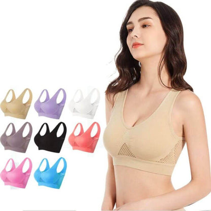 Ventilerad mesh sport-bh – Sofia