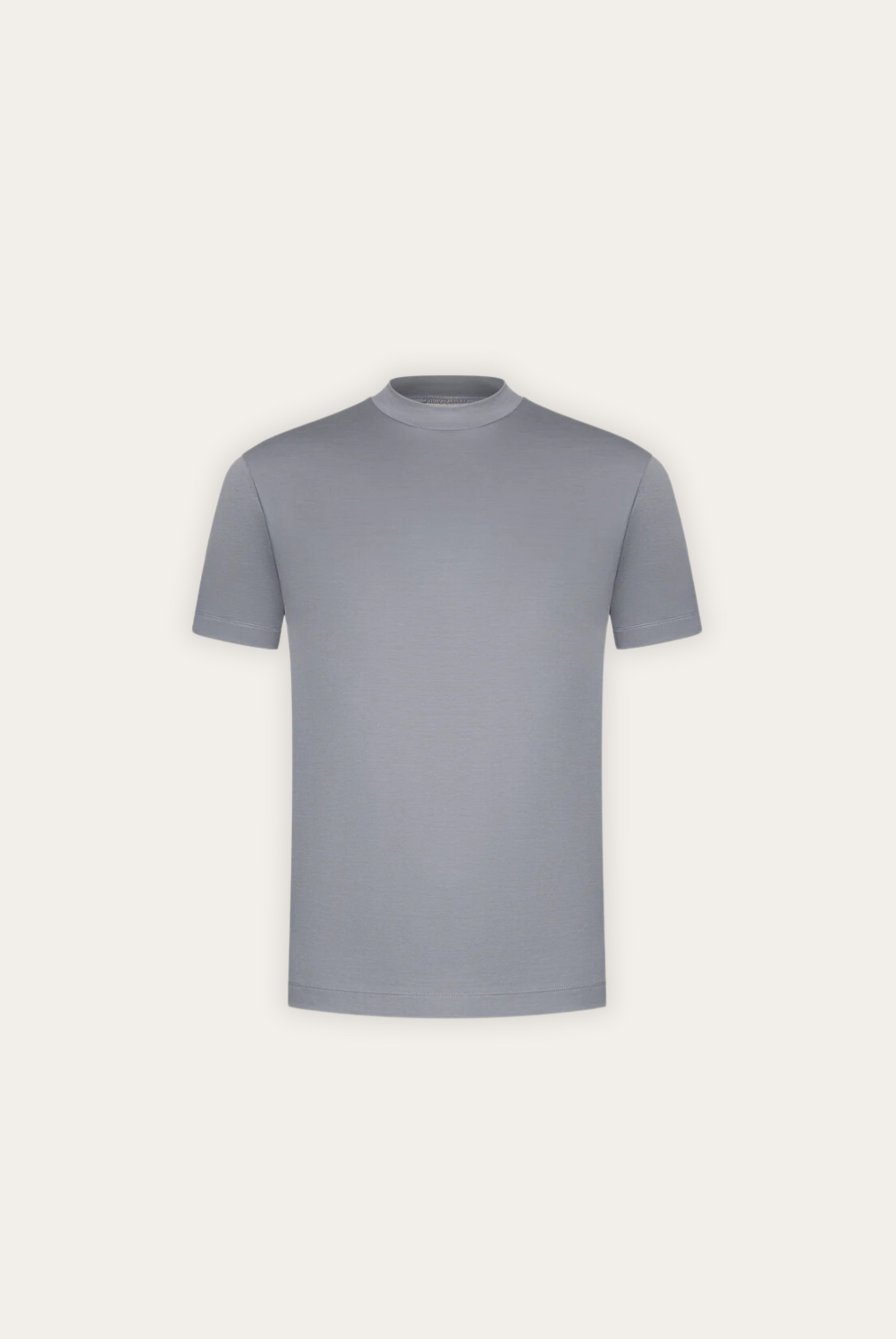 Stiligt herr T-shirt i merceriserad bomull – Dario
